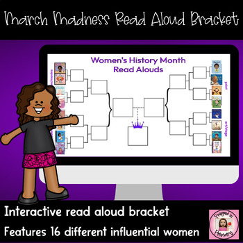 Preview of Women's History Month March Madness Read Aloud Challenge
