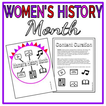 Preview of Women's History Month | Middle High Project