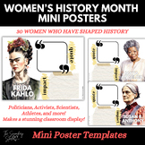 Women's History Month Mini Posters