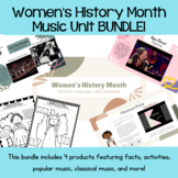 Women's History Month Music Activities BUNDLE