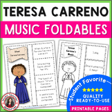 Female Composer Worksheets - TERESA CARRENO