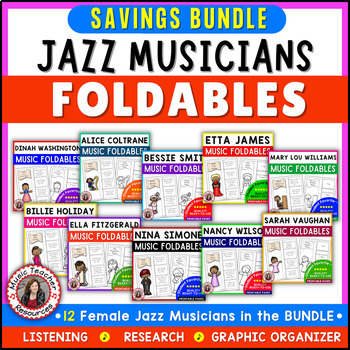 Preview of Jazz Music Worksheets & Activities for Elementary Music Lessons