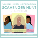 Women's History Month Musician Scavenger Hunt | Bulletin B