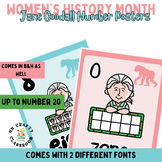 Women's History Month Number Posters