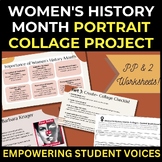 Women's History Month Portrait Collage Project: Empowering