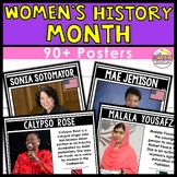 Women's History Month Posters - Bulletin Board Biographies