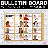 Women's History Month Posters | Bulletin Board Set