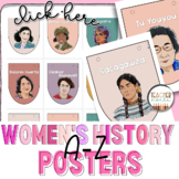 Women's History Month Posters | Bulletin Board Set, Histor
