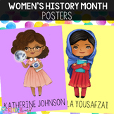 Women's History Month Posters | Inspirational Women Posters