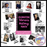 Women's History Month Posters of Inspirational People & Quotes