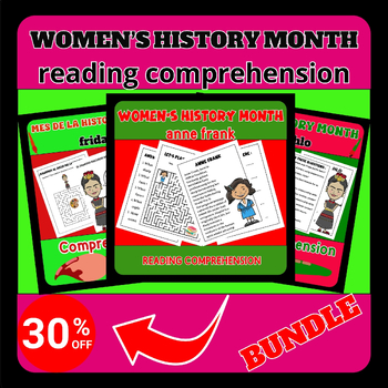 Preview of Women's History Month Reading Comprehension