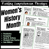 Women's History Month Reading Comprehension/Five Days of P