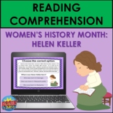 Women's History Month Reading Comprehension: Helen Keller 