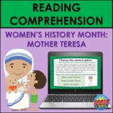 Women's History Month Reading Comprehension: Mother Teresa