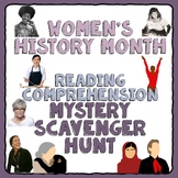 Women's History Month-Reading Comprehension Mystery Challenge