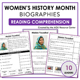 Women's History Month | Reading Comprehension | Special Education