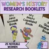 Women's History Month Research Booklets