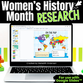 Women's History Month Activity Research Project Biography 