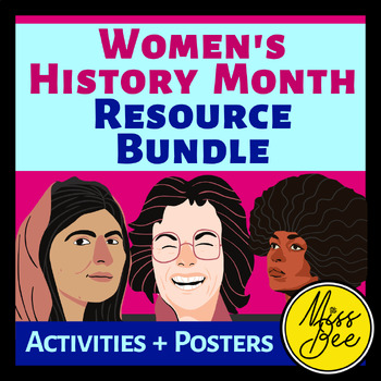 Preview of Women's History Month Resource Bundle