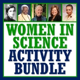Women's History Month SCIENCE ACTIVITY BUNDLE Female Scientists