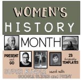 Women's History Month SUPER RESEARCH BUNDLE!