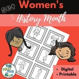 Women's History Month Activities Print Graphic Organizers 
