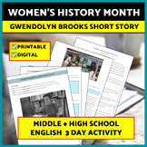Women’s History Month Short Stories Female Authors English