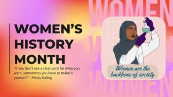 Preview of Women's History Month Slide Show