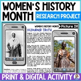 Women's History Month Project - Social Media Templates - R