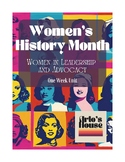 Women's History Month Unit - Week One