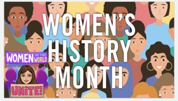 Preview of Women's History Month Virtual Lessons