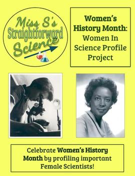 Preview of Women's History Month: Women in Science Profile Project