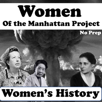 Preview of Women's History Month | Women of the Manhattan Project