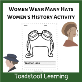 Women's History Month - Women's Hats Activity