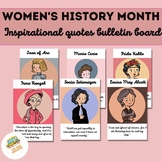 Women's History Month | Women's History Month Bulletin Boa