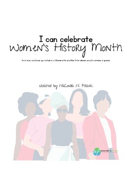 Preview of Women's History Month Workbook