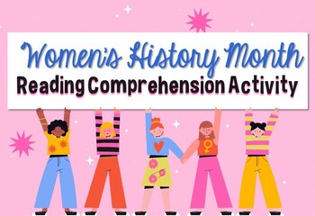 Preview of Women's History Month Reading Comprehension Activity