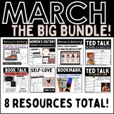 Women's History Month and Project Based Bundle | SEL Middl