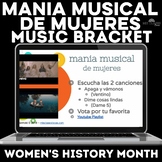 Women's History Month in Spanish - March Music Bracket man