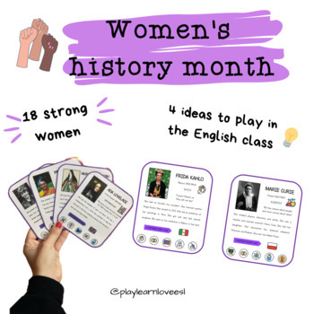 Preview of Women's History Month pack