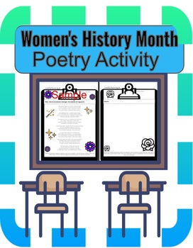 Preview of Women's History - Poetry Activity