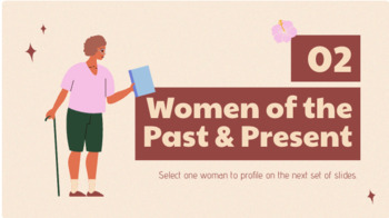 Preview of Women's History Profile Project