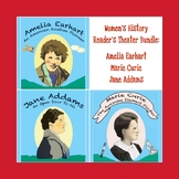 Women's History Reader's Theater Bundle: Amelia Earhart/Ma