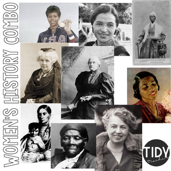Preview of Women's History Research Bundle!
