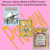 Women's History & STEM Student Resources and Read Aloud & 