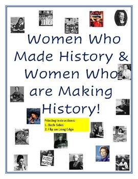 Preview of Women's History Trading Cards