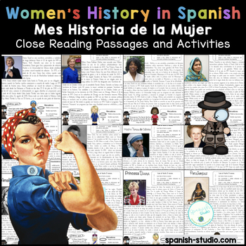 Preview of Women's History in Spanish