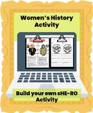 Women's History - sHE-RO Activity