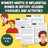 Women’s Month: 10 Influential Women in History Reading Pas