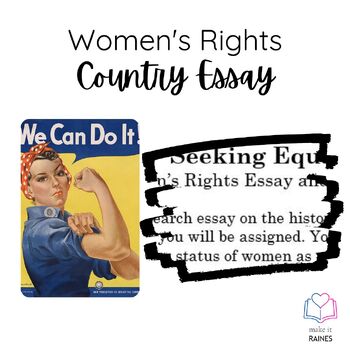 title for women's rights essay